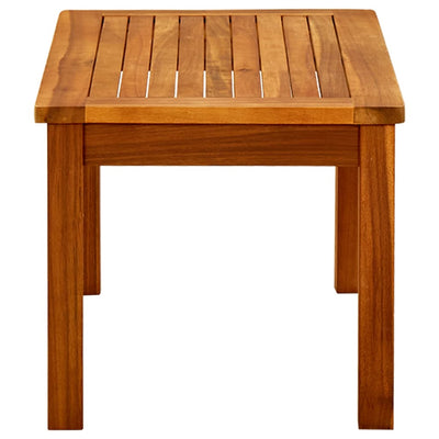 Garden Coffee Table 70x40x36 cm Solid Acacia Wood