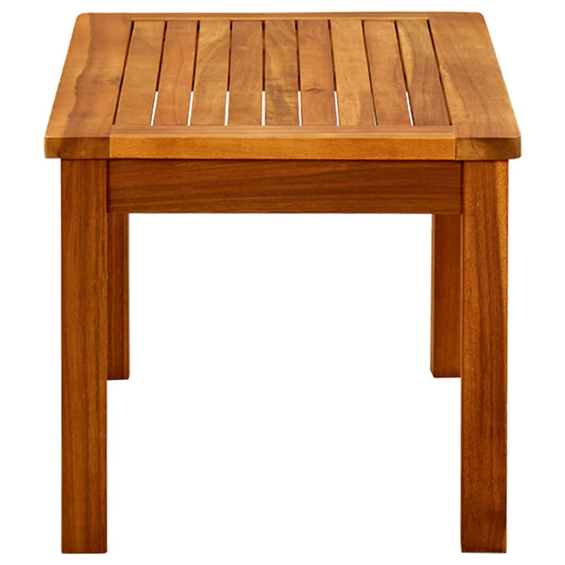 Garden Coffee Table 70x40x36 cm Solid Acacia Wood