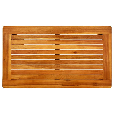 Garden Coffee Table 70x40x36 cm Solid Acacia Wood