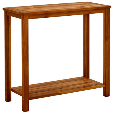 Garden Console Table 80x35x75 cm Solid Acacia Wood