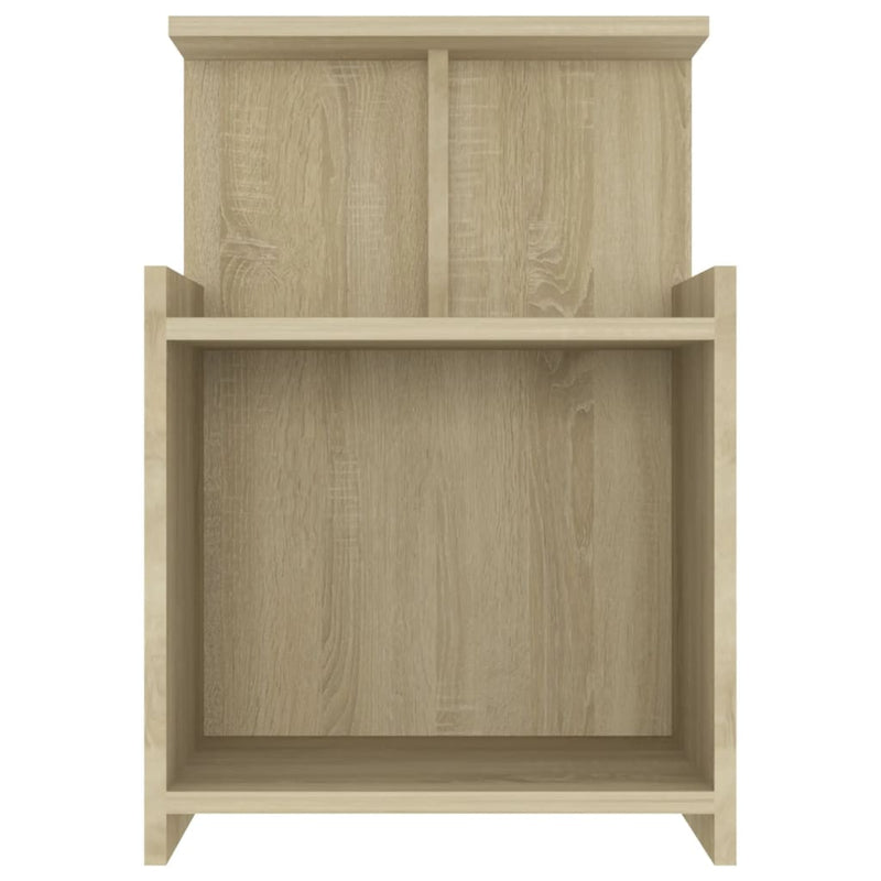 Bed Cabinets 2 pcs Sonoma Oak 40x35x60 cm Engineered Wood