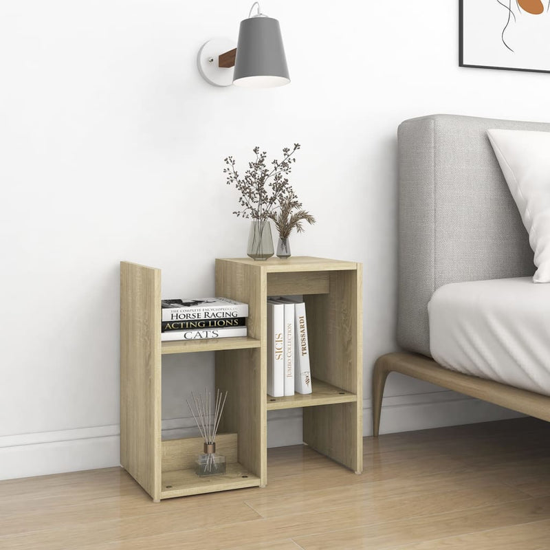 Bedside Cabinets 2 pcs Sonoma Oak 50x30x51.5 cm Engineered Wood