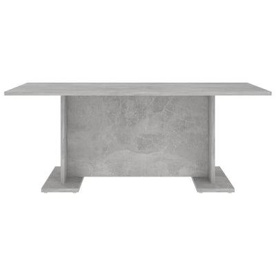 Coffee Table Concrete Grey 103.5x60x40 cm Engineered Wood