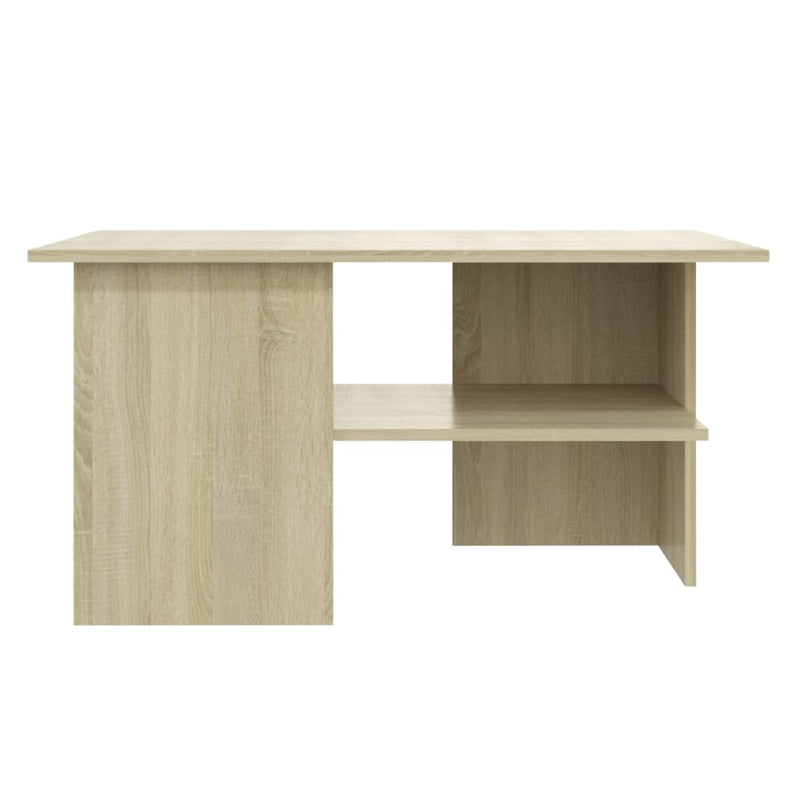 Coffee Table Sonoma Oak 90x60x46.5 cm Engineered Wood