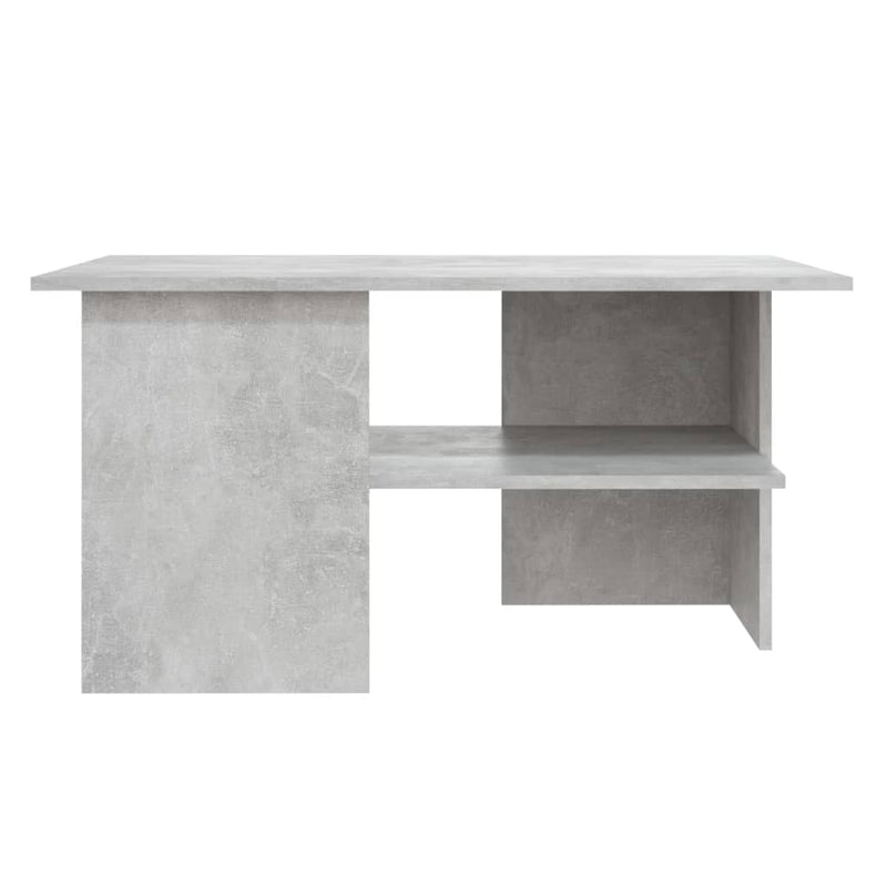 Coffee Table Concrete Grey 90x60x46.5 cm Engineered Wood