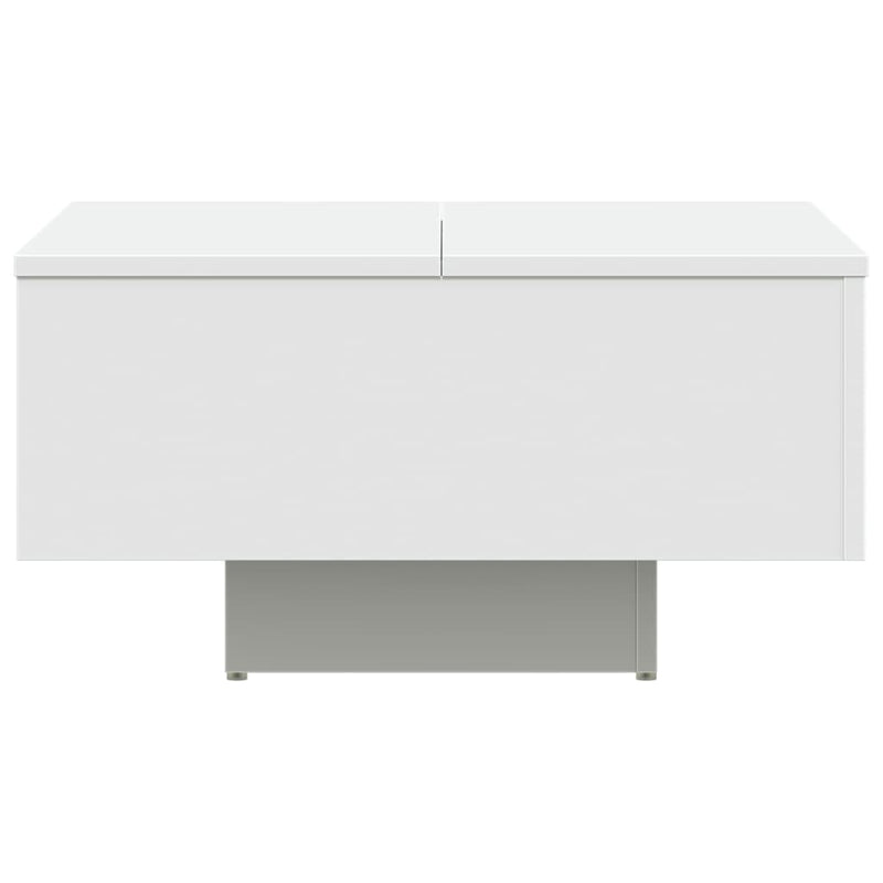 Coffee Table White 60x60x31.5 cm Engineered Wood