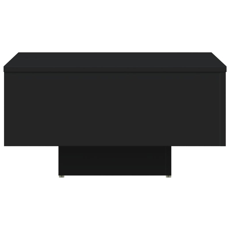 Coffee Table Black 60x60x31.5 cm Chipboard