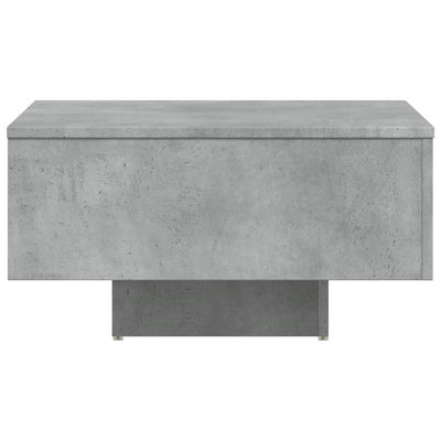 Coffee Table Concrete Grey 60x60x31.5 cm Engineered Wood