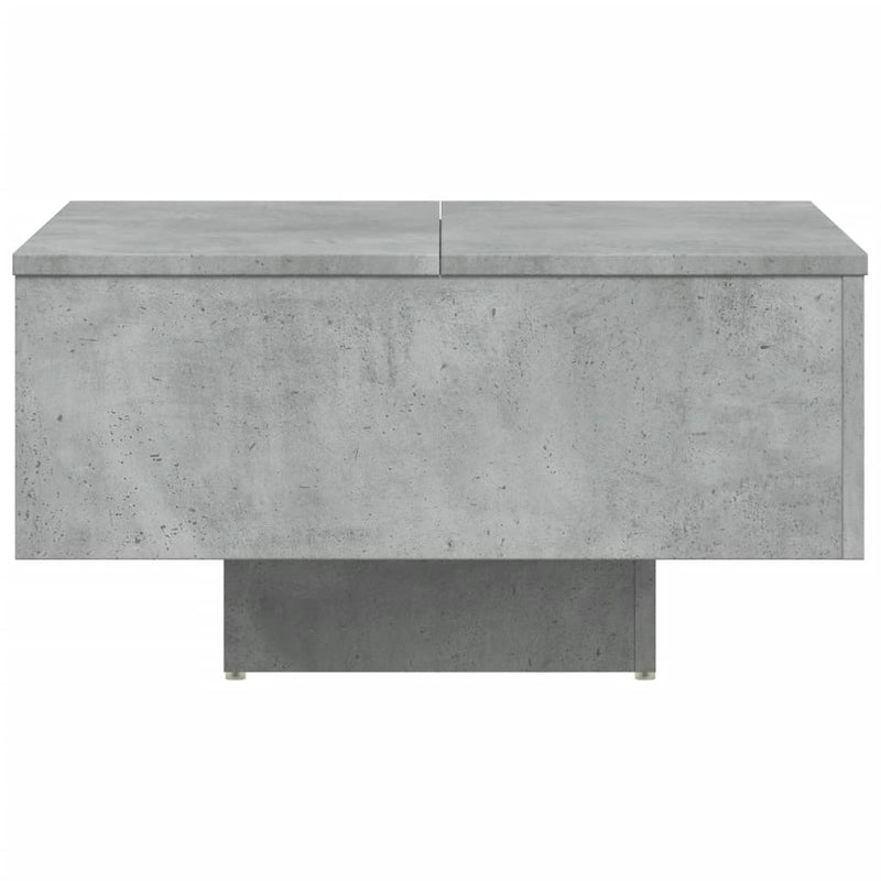 Coffee Table Concrete Grey 60x60x31.5 cm Engineered Wood