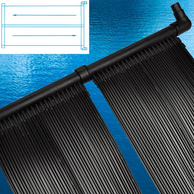 Solar Pool Heater Panel 4 pcs 80x620 cm