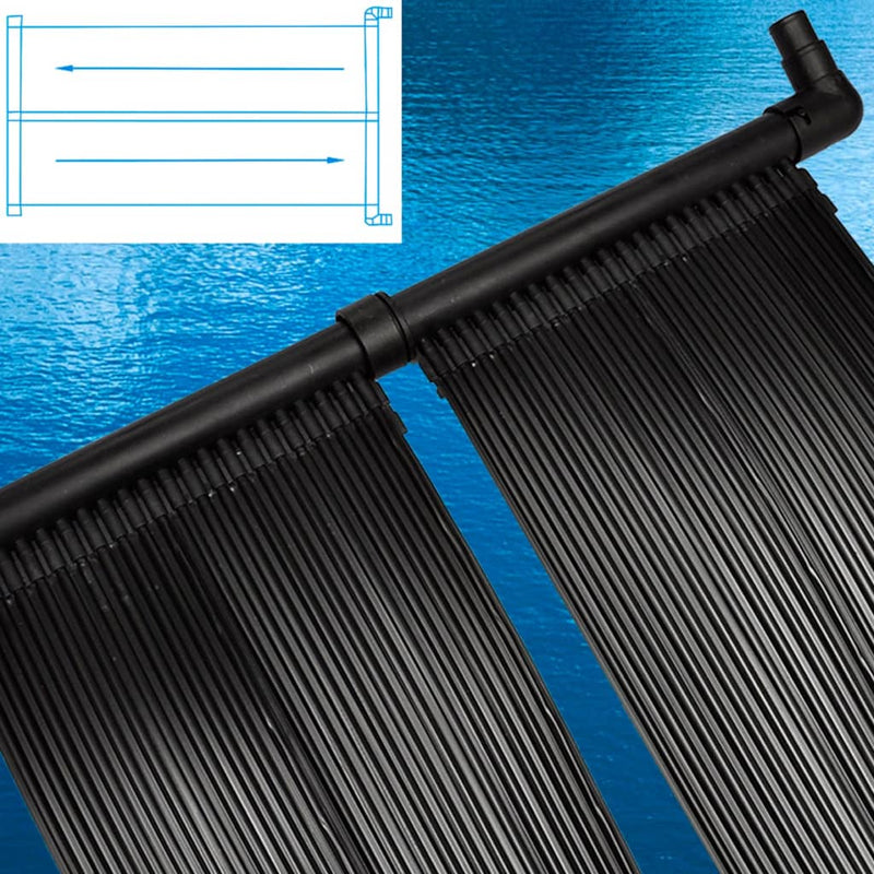 Solar Pool Heater Panel 4 pcs 80x620 cm