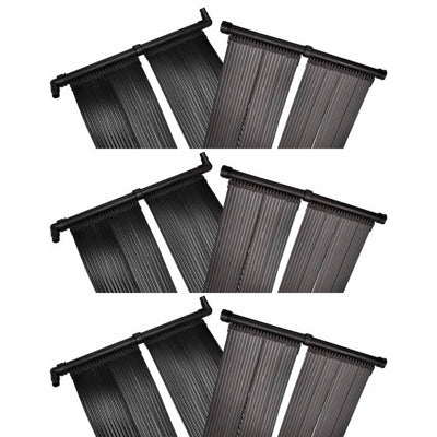 Solar Pool Heater Panel 6 pcs 80x620 cm