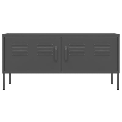 TV Cabinet Anthracite 105x35x50 cm Steel