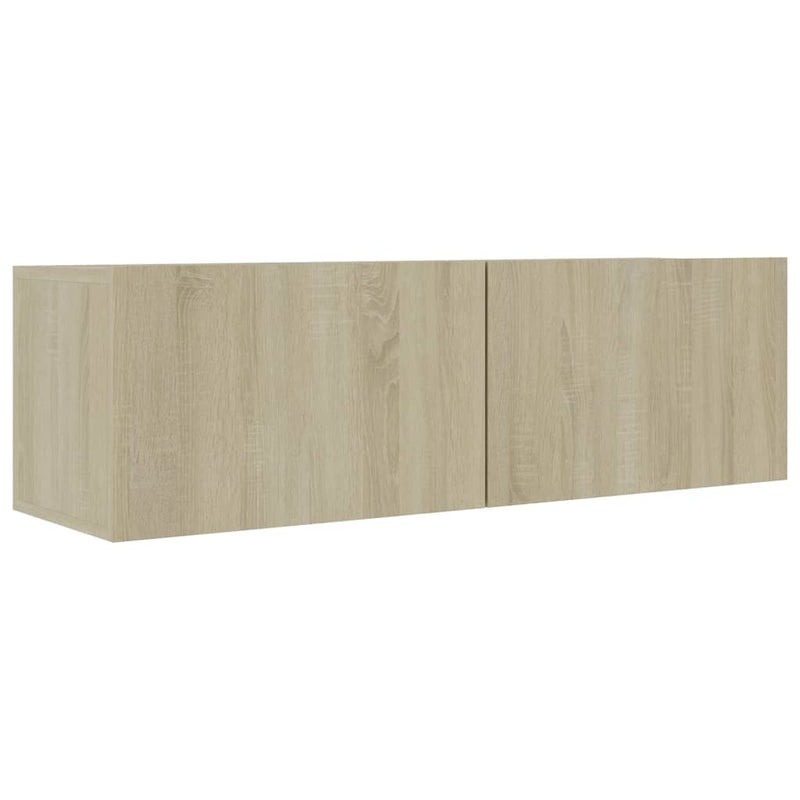 TV Cabinets 4 pcs Sonoma Oak 100x30x30 cm Engineered Wood