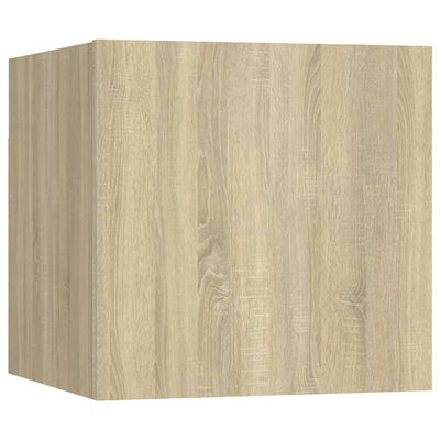 Bedside Cabinet Sonoma Oak 30.5x30x30 cm Engineered Wood