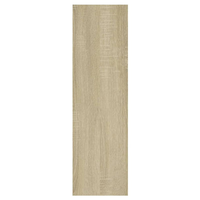 Wall Shelf Sonoma Oak 75x16x55 cm Engineered Wood