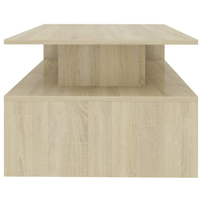 Coffee Table Sonoma Oak 90x60x42.5 cm Engineered Wood