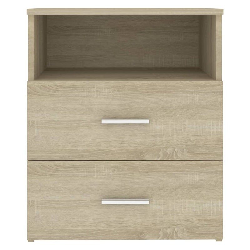 Bed Cabinet Sonoma Oak 50x32x60 cm