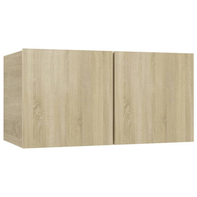 Hanging TV Cabinet Sonoma Oak 60x30x30 cm