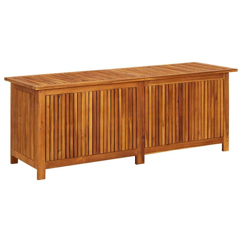 Garden Storage Box 150x50x58 cm Solid Wood Acacia