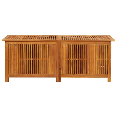 Garden Storage Box 150x50x58 cm Solid Wood Acacia