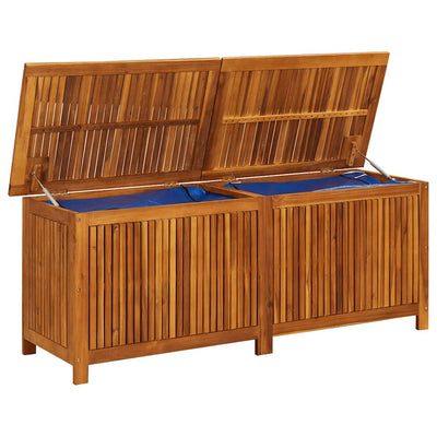 Garden Storage Box 150x50x58 cm Solid Wood Acacia