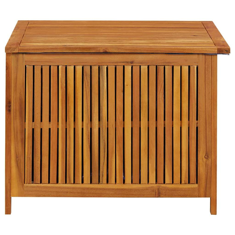 Garden Storage Box 75x75x58 cm Solid Wood Acacia