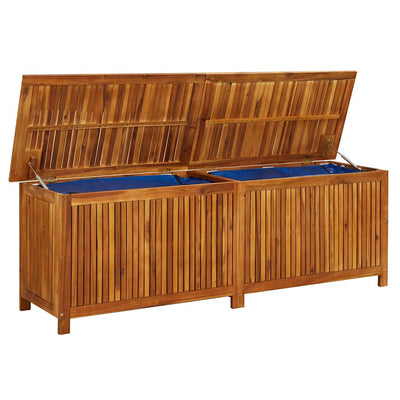 Garden Storage Box 175x50x58 cm Solid Wood Acacia