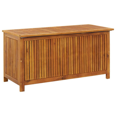 Garden Storage Box 113x50x58 cm Solid Acacia Wood