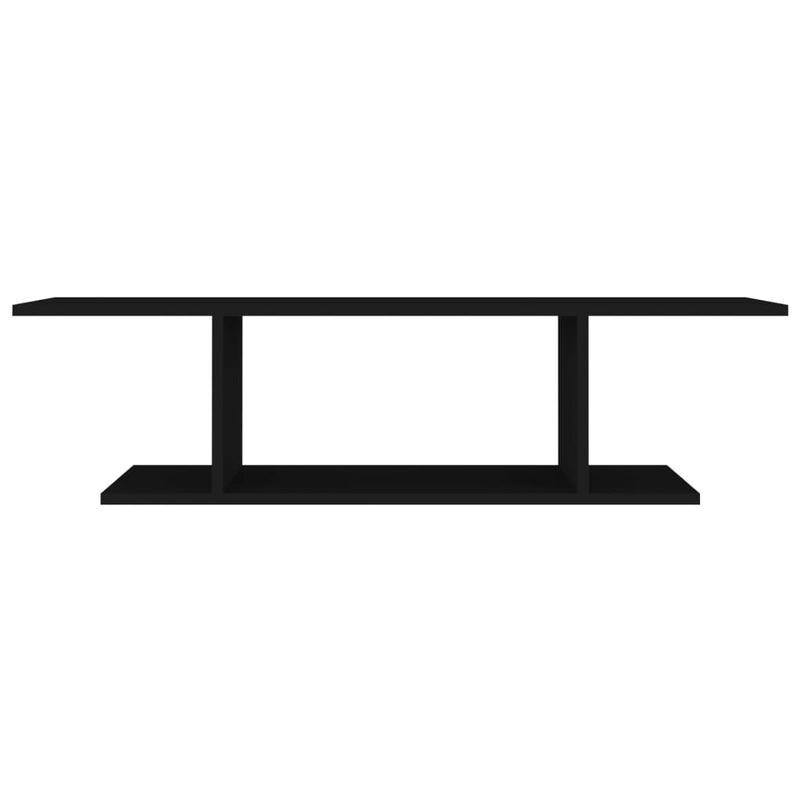 Wall Mounted TV Cabinet Black 103x30x26.5 cm