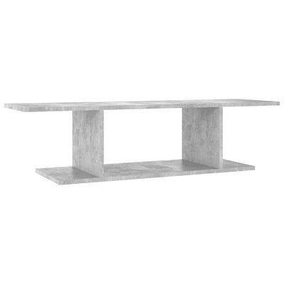 Wall Mounted TV Cabinet Concrete Grey 103x30x26.5 cm