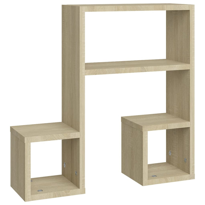 Wall Shelves 2 pcs Sonoma Oak 50x15x50 cm Engineered Wood