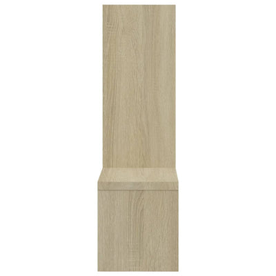 Wall Shelves 2 pcs Sonoma Oak 50x15x50 cm Engineered Wood