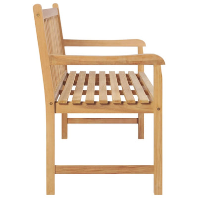 Garden Bench 114 cm Solid Teak Wood