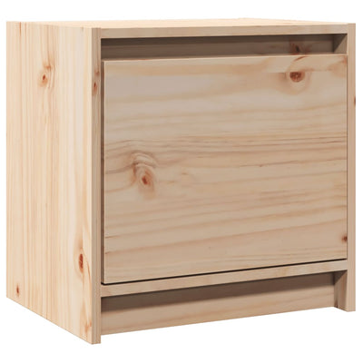 Bedside Cabinet 40x30.5x40 cm Solid Pinewood