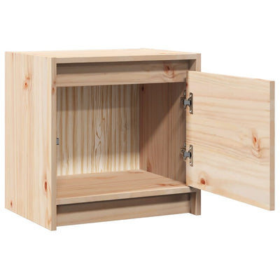 Bedside Cabinet 40x30.5x40 cm Solid Pinewood