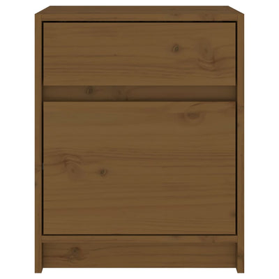 Bedside Cabinets 2 pcs Honey Brown 40x31x50 cm Solid Pinewood