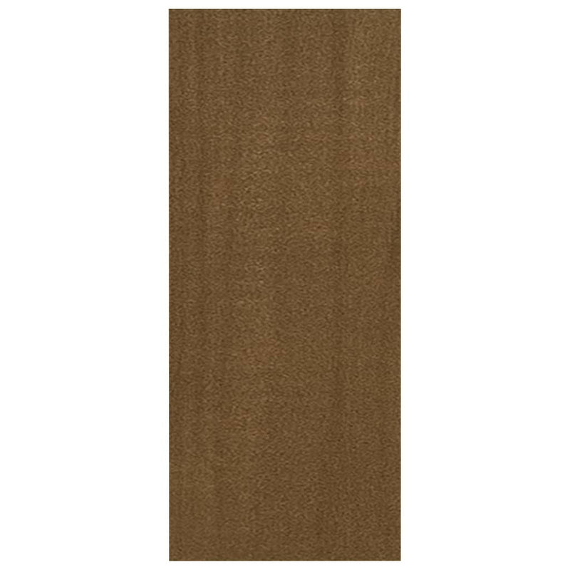 Book Cabinet Honey Brown 40x30x71.5 cm Solid Pinewood