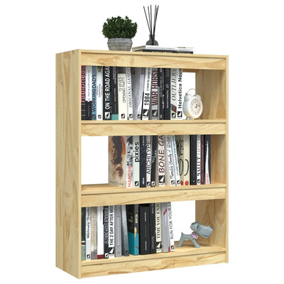 Book Cabinet/Room Divider 100x30x103 cm Solid Pinewood