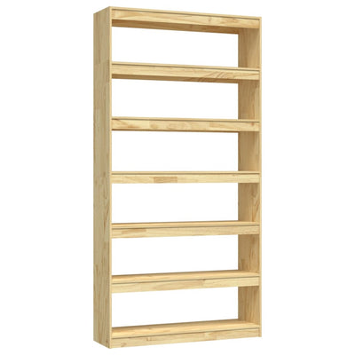 Book Cabinet/Room Divider 100x30x200 cm Solid Pinewood