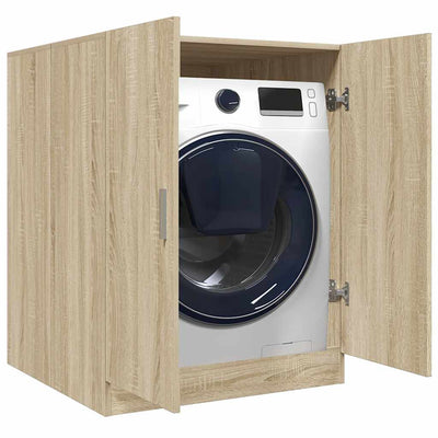 Washing Machine Cabinet Sonoma Oak 71x71.5x91.5 cm