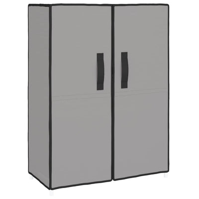 Shoe Cabinet Grey 60x28x90 cm Fabric