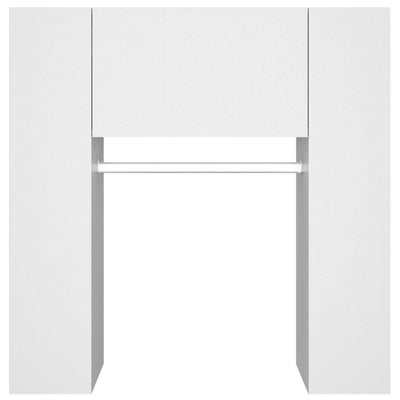 Hallway Cabinet White 97.5x37x99 cm Engineered Wood