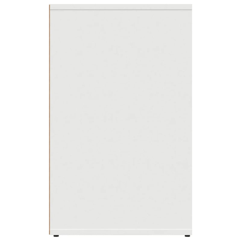 Dressing Cabinet White 80x40x65 cm Engineered Wood