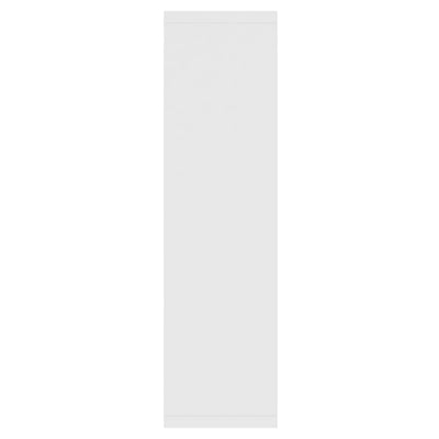 Mirror Cabinet with LED White 76x15x55 cm