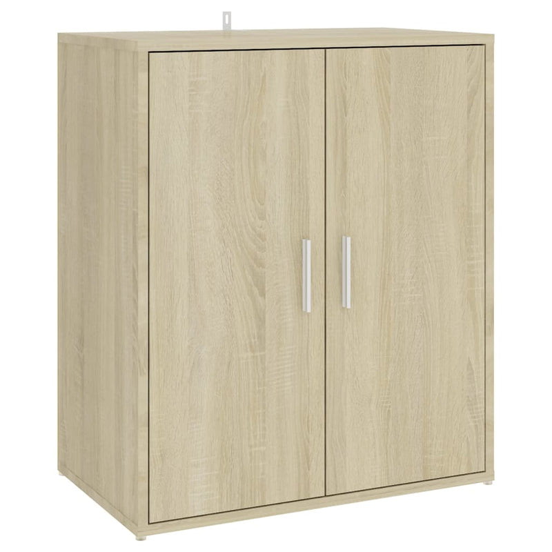 Shoe Cabinet Sonoma Oak 60x35x70 cm Engineered Wood