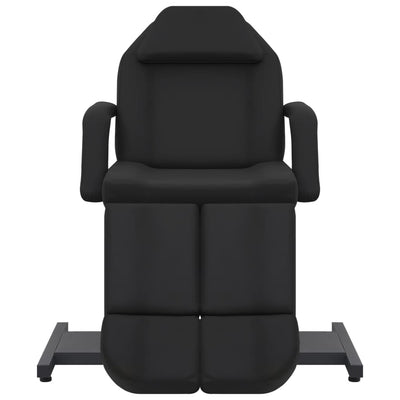 Beauty Treatment Chair Faux Leather Black 180x62x78 cm