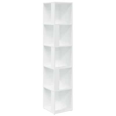 Corner Cabinet White 33x33x164.5 cm Engineered Wood