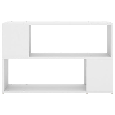 Book Cabinet White 100x24x63 cm Engineered Wood