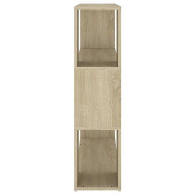 Book Cabinet Room Divider Sonoma Oak 100x24x94 cm